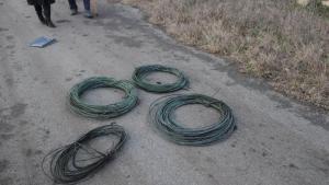 Разкриха извършители на множество кражби на електропроводници