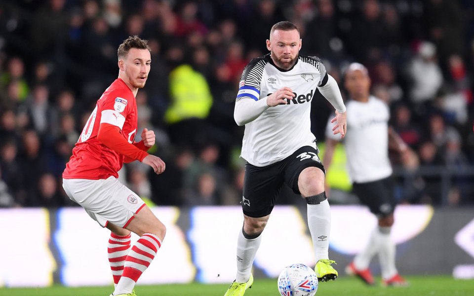 Дебют на Уейн Рууни за Дарби Каунти /Чемпиъншип, 02.01.2019 г./