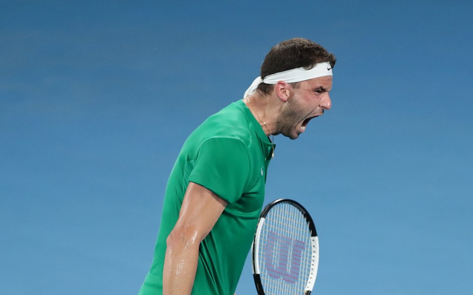 Изненадващо, след като играещият капитан - Григор Димитров постигна първа