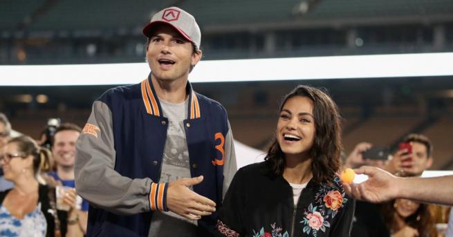 Една от най вдъхновяващите и сладки двойки в Холивуд Аштън