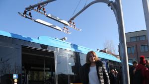 София линия 123 Йорданка Фандъкова електробус