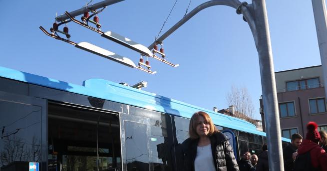 В София от 17 януари три нови електробуса ще обслужват