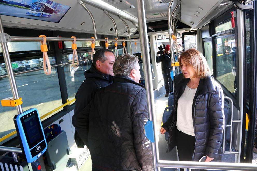  София линия 123 Йорданка Фандъкова електробус 