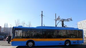 Четири нови нископодови електробуса пристигнаха в София Те ще се
