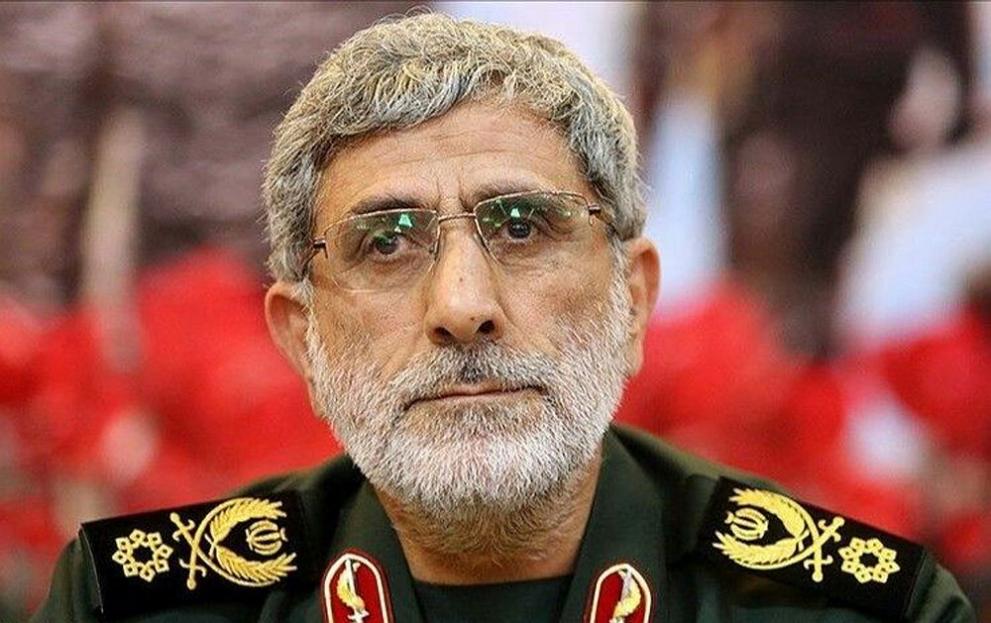 Есмаил Гаани, който оглави силите "Кудс", част от иранската Революционна гвардия
