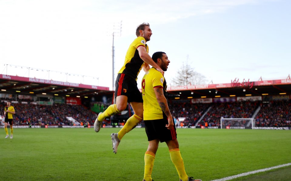 Отборът на Уотфорд спечели дербито на дъното на 22-рия кръг