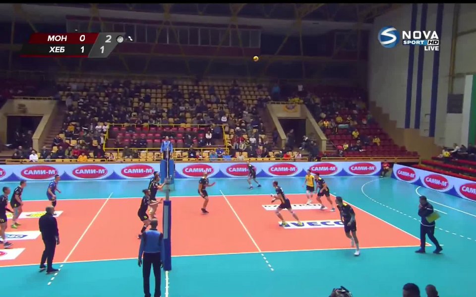 Вижте най-добрите моменти от успеха на Хебър над Монтана в