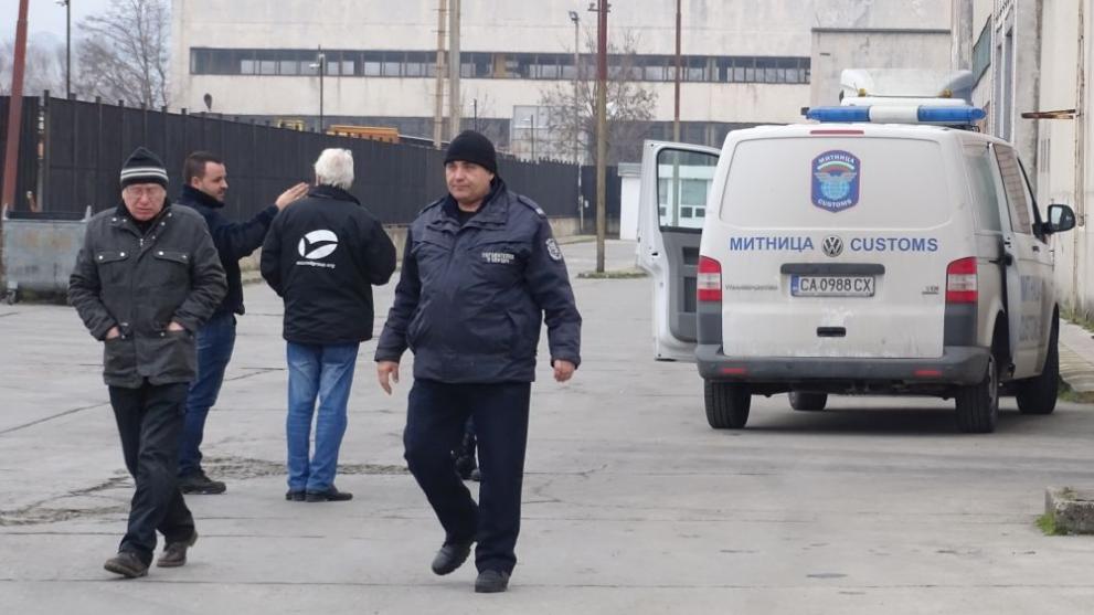  грабеж митница Благоевград 