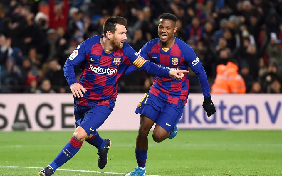 Отборите на Барселона и Гранада игпаят при резултат 1:0 в