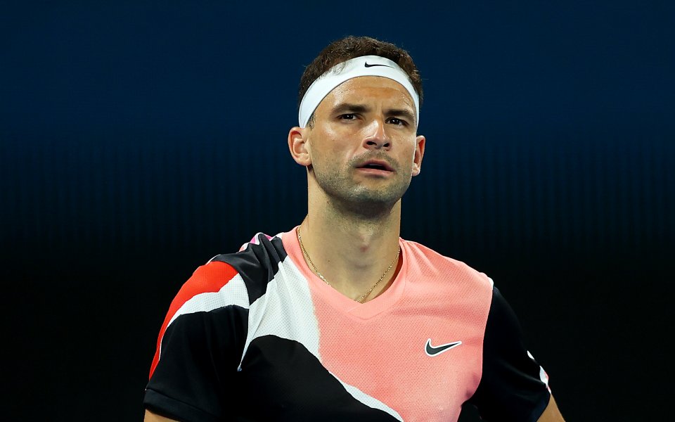 Най-добрият български тенисист Григор Димитров използва личния си профил в