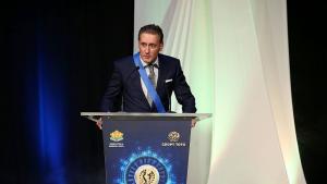 Кирил Домусчиев нощта на шампионите награждаване