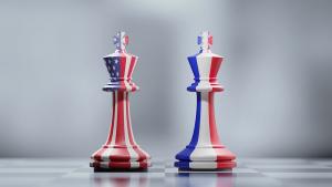 САЩ Франция