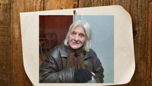 възрастна жена без установена самоличност