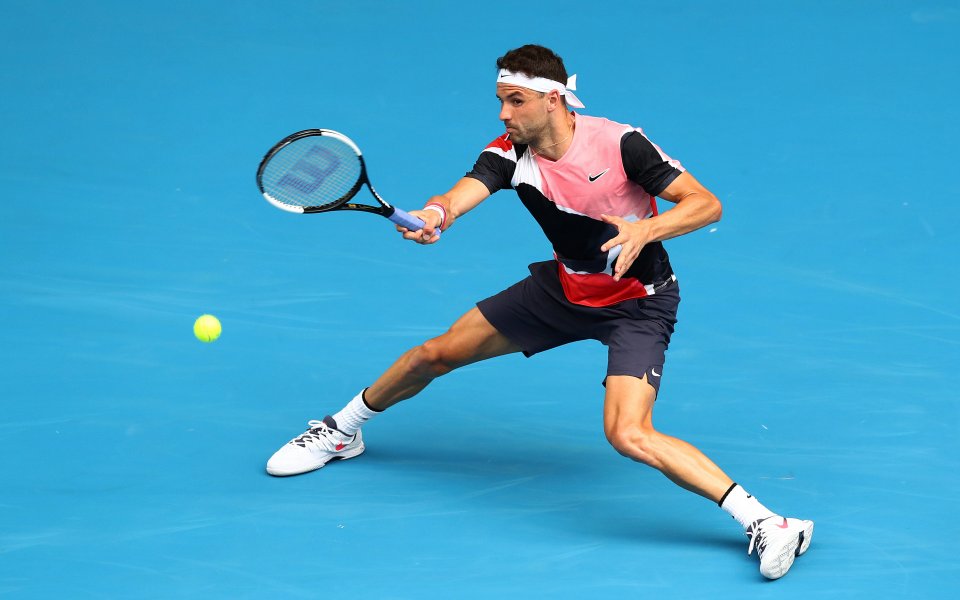 Първият мач на Григор Димитров на Australian Open 2020 бе