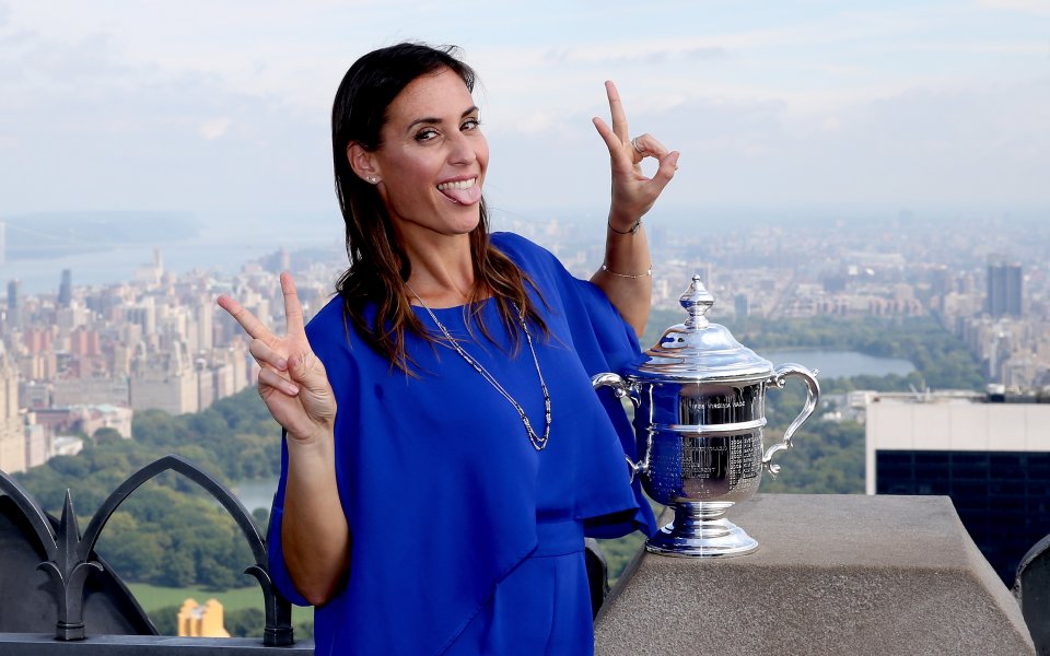 Шампионката от US Open 2015 - Флавия Пенета продължава да