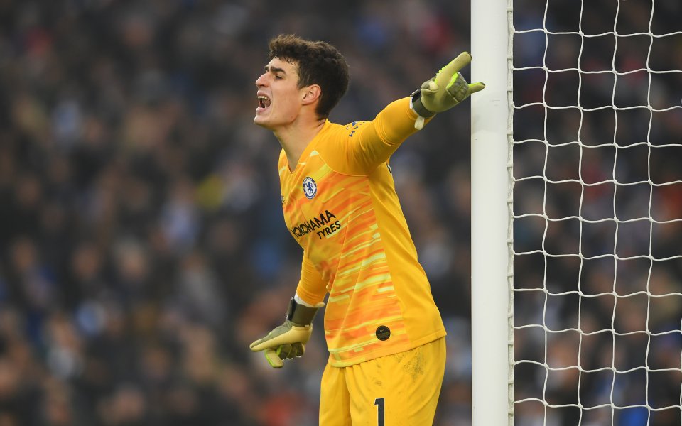 Отборът на Челси обмисля вариант да се раздели с вратаря