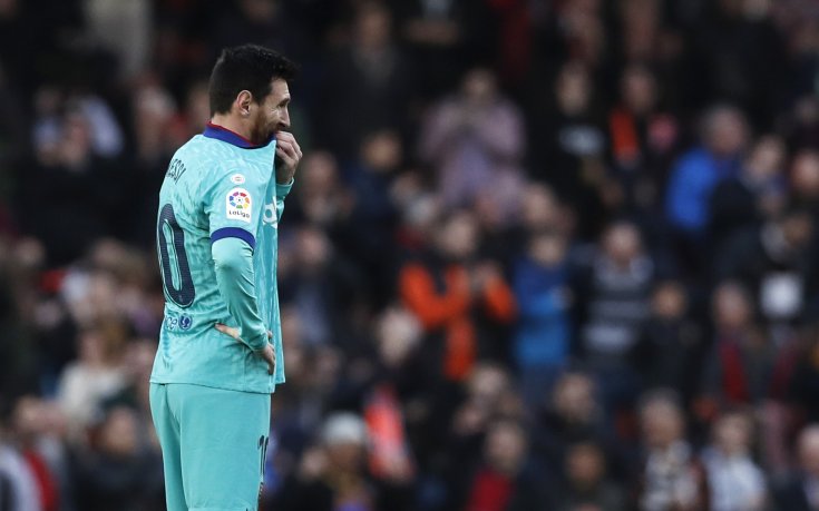 Безсилен Меси и слаби каталунци бяха разнищени от Валенсия