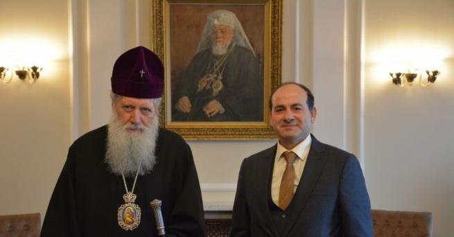 Негово светейшество българският патриарх Неофит прие днес Мухамад Мухамад -