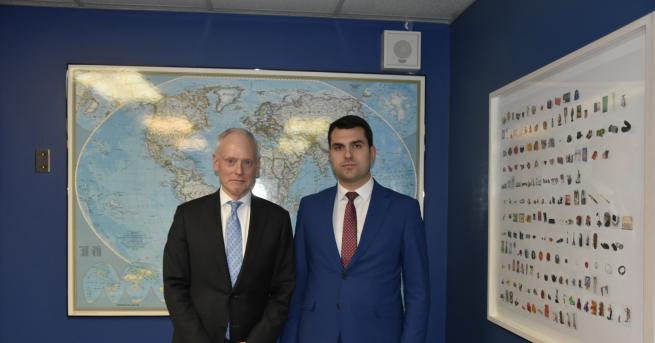 Заместник-министърът на външните работи Георг Георгиев, който е на посещение