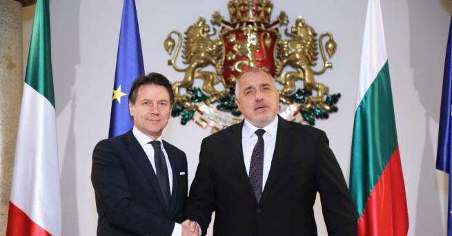 България и Италия ще работят активно за прекратяването на всички