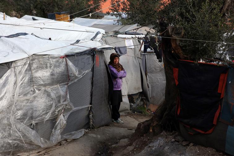  мигранти гърция лесбос 