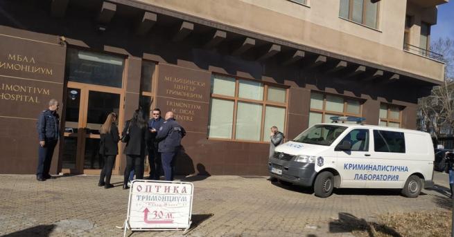 Мъж е стрелял в частна болница в Пловдив. Сигналът е