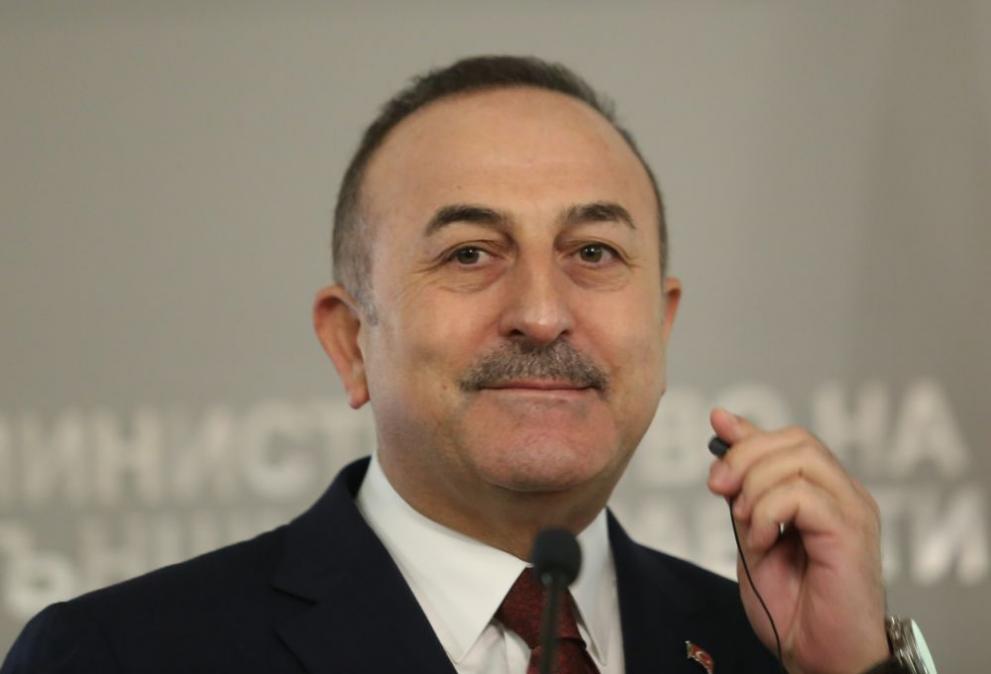 Турският министър на външните работи Мевлют Чавушоглу отново подчерта, че
