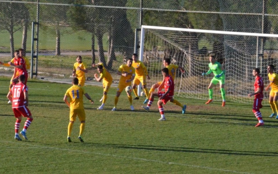 Отборът на Арда завърши наравно 0:0 със сръбския Раднички Ниш.