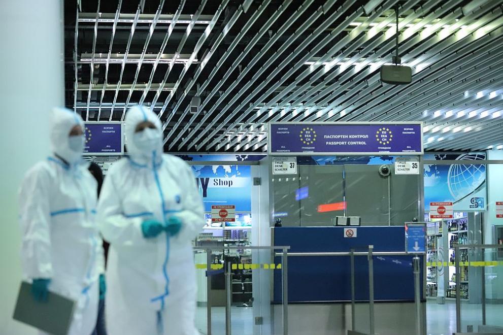  летище София ковид 