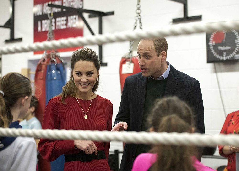 Херцозите на Кеймбридж Уилям и Кейт