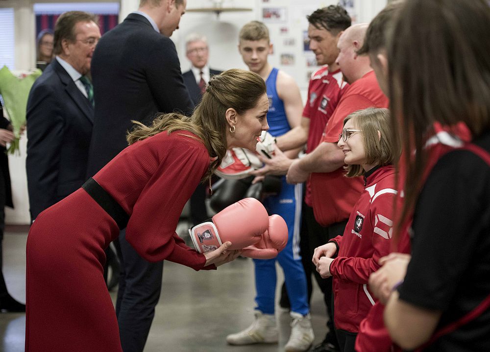 Херцозите на Кеймбридж Уилям и Кейт