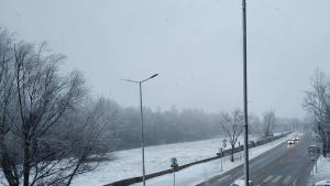 Пловдив сняг булевард Марица