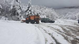 сняг и почистваща техника община Родопи