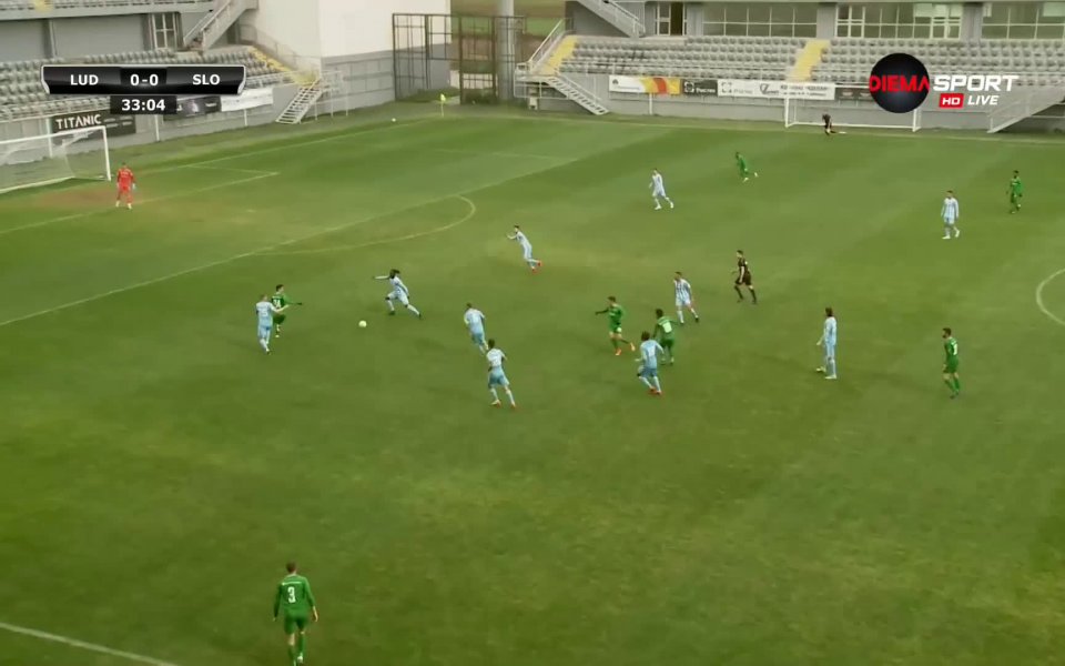 Отборите на Лудогорец и Слован Братислава играят при резултат 0:0