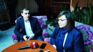 Корнелия Нинова в Пловдив