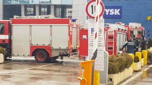 пожар мол София