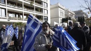 ПРОТЕСТ ГЪРЦИЯ МИГРАНТИ