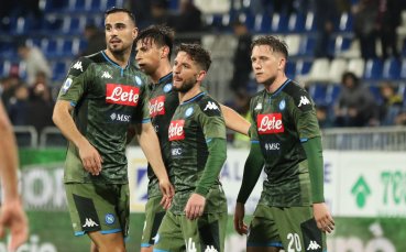 Мертенс донесе три точки за Наполи със 120-ия си гол за клуба