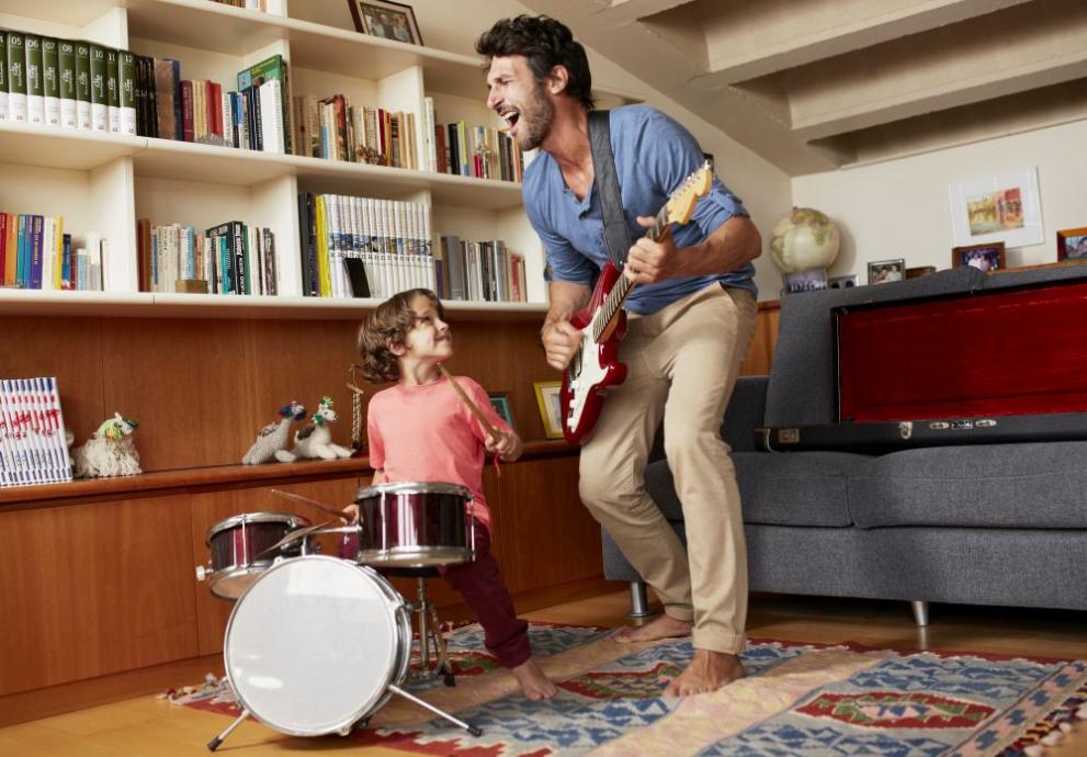  татко дете музика 