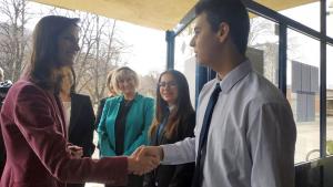 Мария Габриел в ПГЕЕ Пловдив