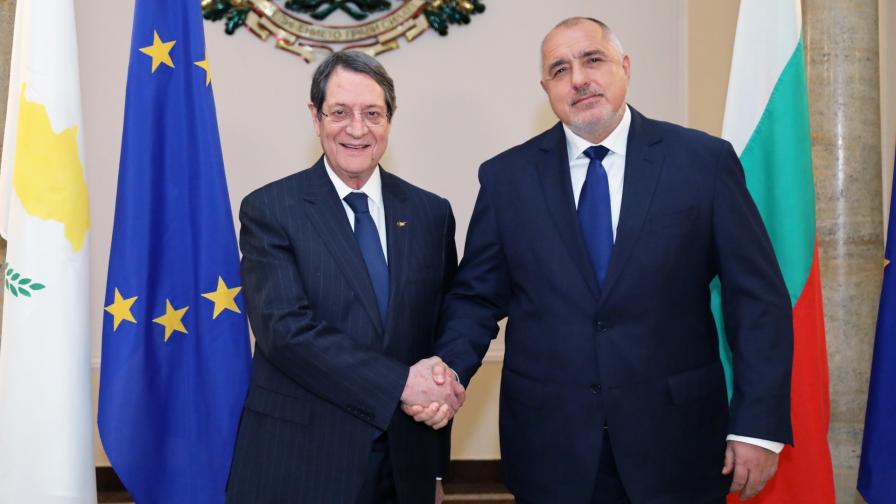 Бойко Борисов се срещна с президента на Кипър