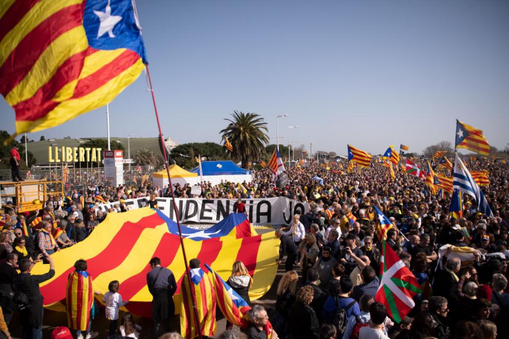  Каталунските сепаратисти се събраха във Франция 