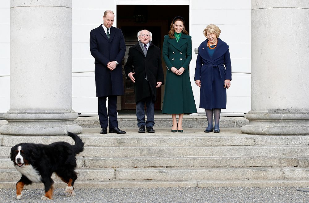 Херцогът и херцогинята на Кембридж Уилям и Кейт в Ирландия
