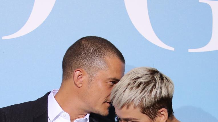  Влюбените Кейти Пери и Орландо Блум 