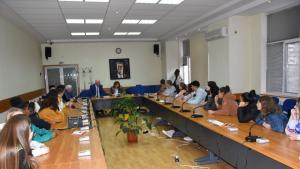 стажанти от Франция в Ловеч