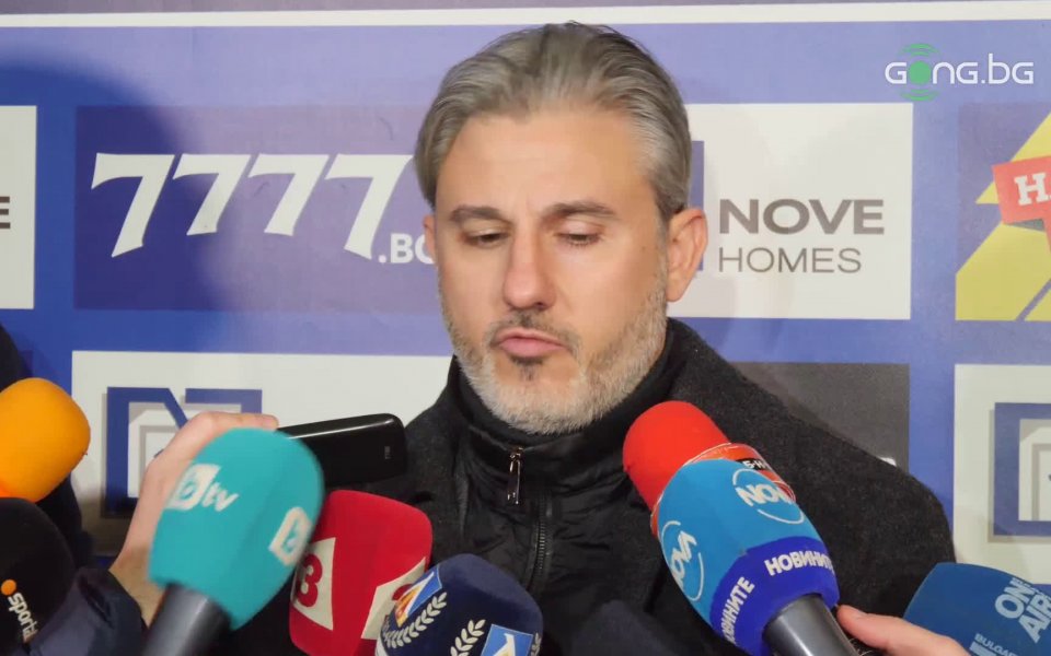 Изпълнителният директор на Левски - Павел Колев, бързо си промени