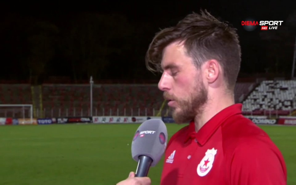 Играчът на мача на ЦСКА - Берое - Греъм Кери