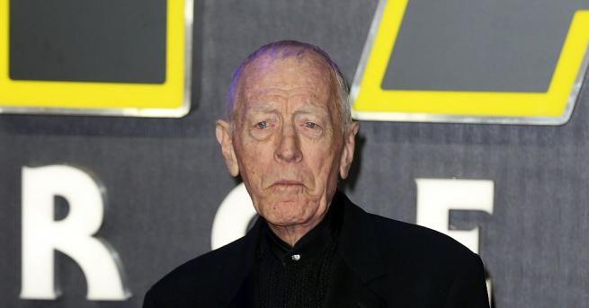 Актьорът Макс фон Сюдов почина на 90 годишна възраст предаде АФП