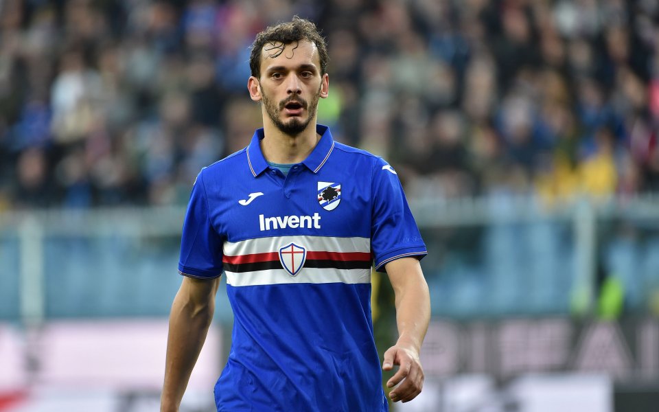 Нападателят на Сампдория Маноло Габиадини е дал положителна проба за