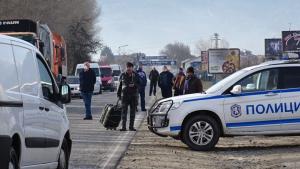 Банско полиция блокада